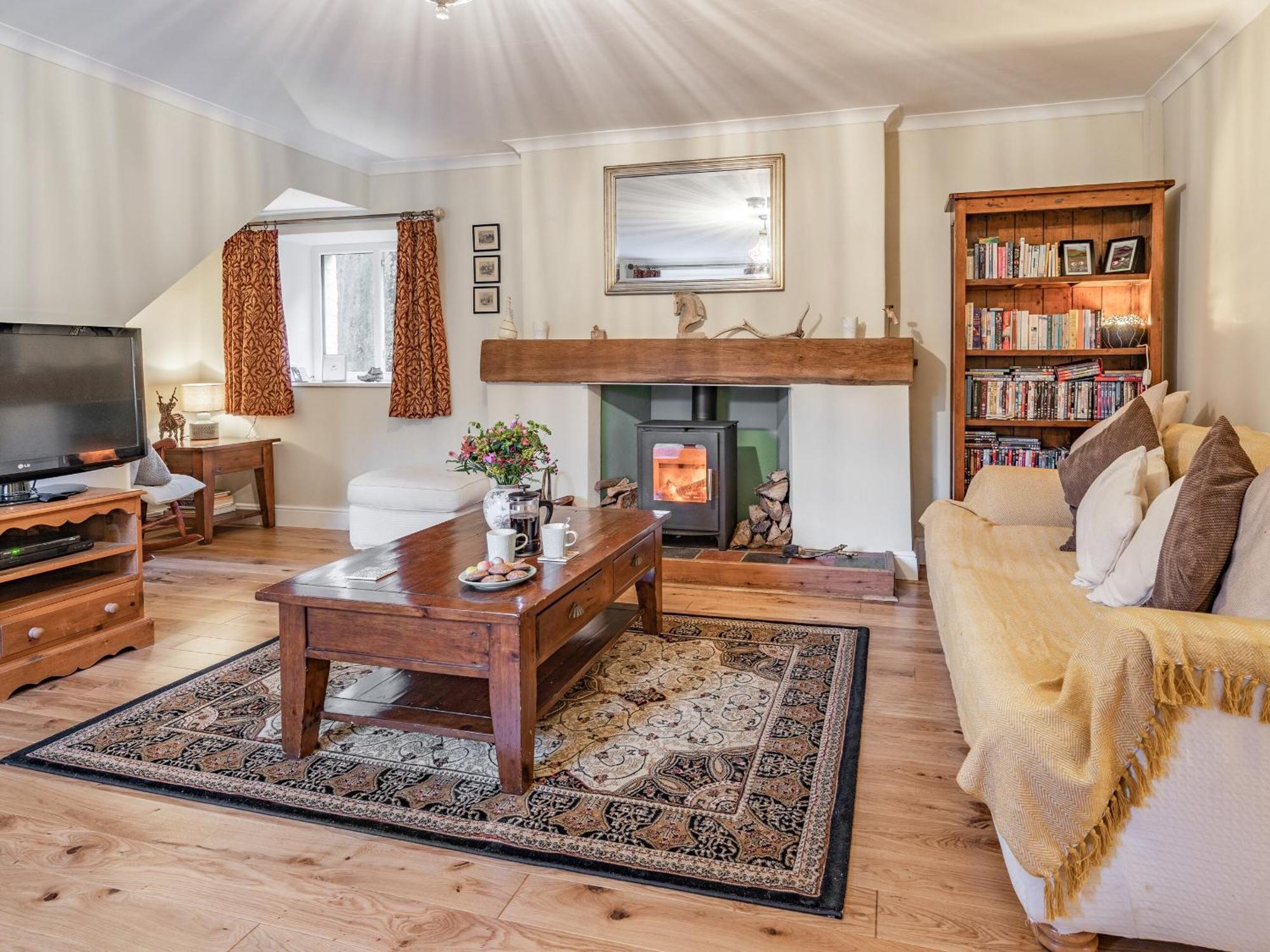 Pwll Farmhouse Llanllawdog Kültér fotó